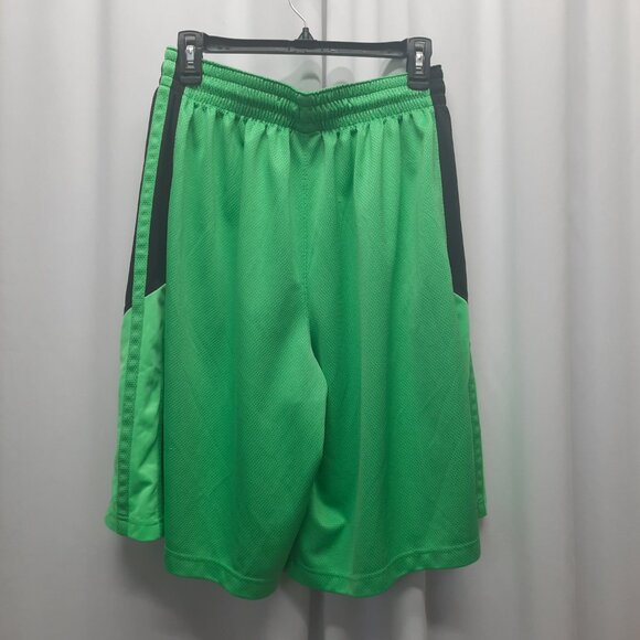 Nike Dri-FIT Basketball Shorts Men's XL Green Black Mesh 11" Inseam 682983-322 - Picture 3 of 11